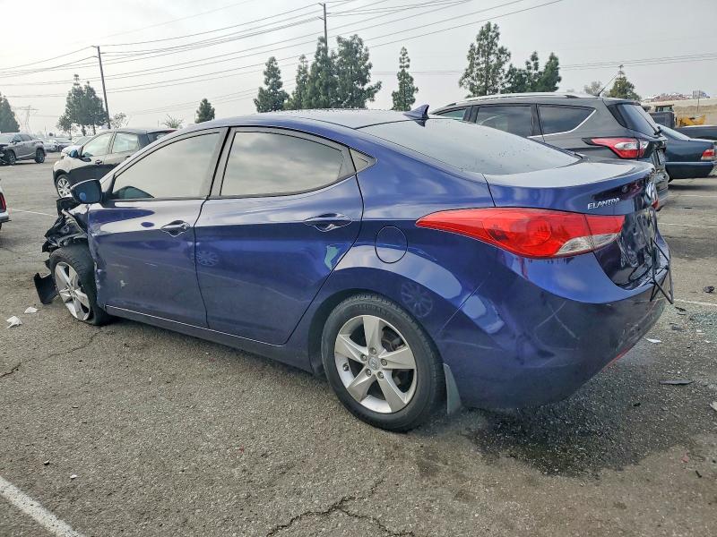 74599895 :رقم المزاد ، 5NPDH4AE4DH244612 vin ، 2013 Hyundai Elantra مزاد بيع
