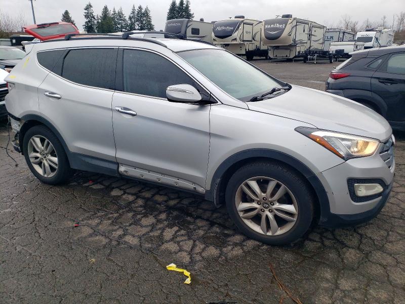 2014 Hyundai Santa Fe მანქანა იყიდება აუქციონზე, vin: 5XYZUDLAXEG224434, აუქციონის ნომერი: 99455755