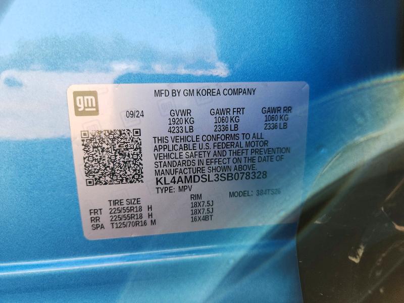74387815 :رقم المزاد ، KL4AMDSL3SB078328 vin ، 2025 Buick Encore Gx مزاد بيع