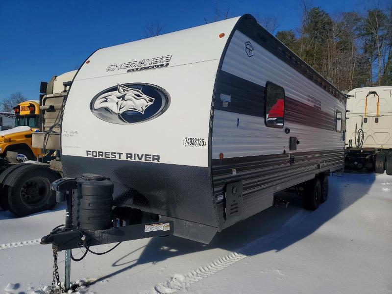 51324236 :رقم المزاد ، 4X4TCKX28TK097328 vin ، 2026 Foresriver Cherokee Toy Hauler مزاد بيع