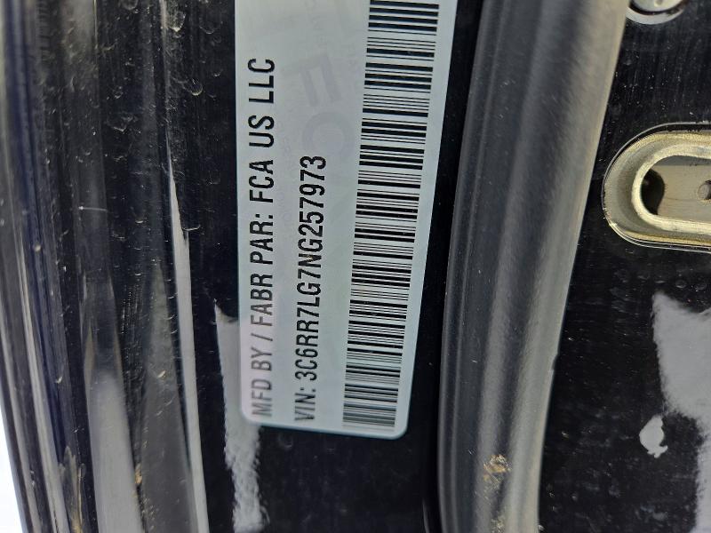 Aukcja sprzedaży 2022 Ram 1500 Classic, vin: 3C6RR7LG7NG257973, numer aukcji: 73706035