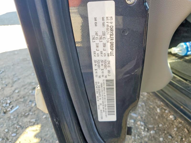 73440585 :رقم المزاد ، 2C4RC1BG4ER448978 vin ، 2014 Chrysler Town & Country مزاد بيع