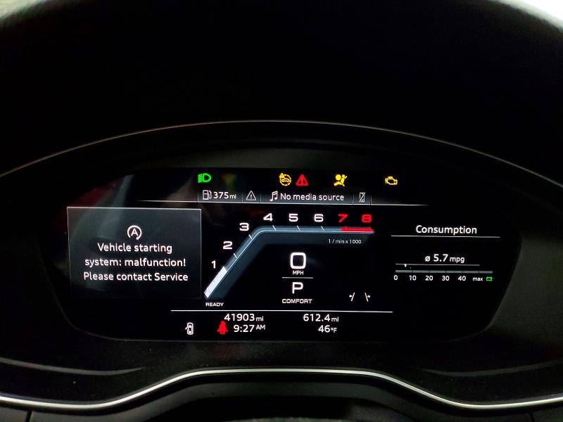 Aukcja sprzedaży 2022 Audi A4, vin: WAUEAAF44NA021029, numer aukcji: 72804885