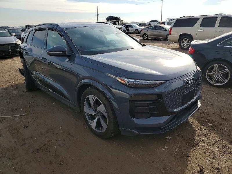 2025 Audi Q6 E-tron მანქანა იყიდება აუქციონზე, vin: WA134BGF6SA004200, აუქციონის ნომერი: 74866225