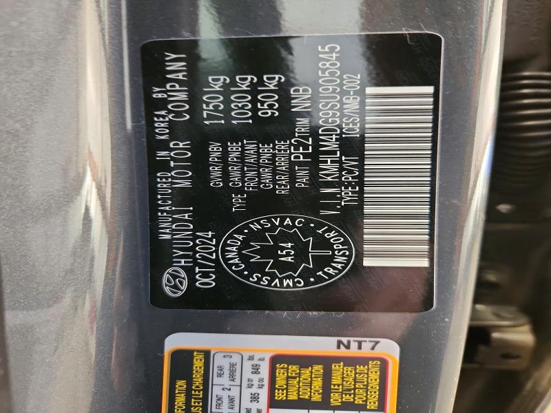 2025 Hyundai Elantra Preferred 4d მანქანა იყიდება აუქციონზე, vin: KMHLM4DG9SU905845, აუქციონის ნომერი: 74327025