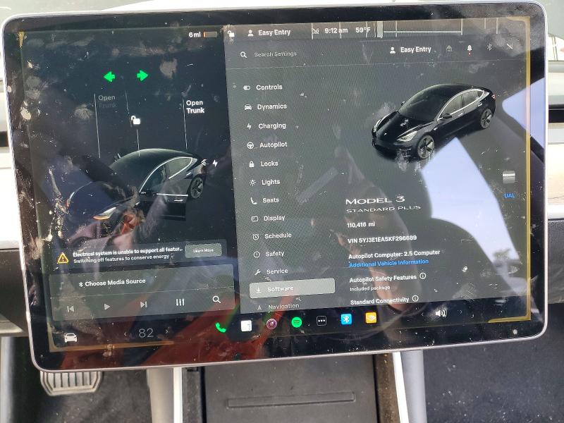 Продажа на аукционе авто 2019 Tesla Model 3, vin: 5YJ3E1EA5KF296689, номер лота: 74714135