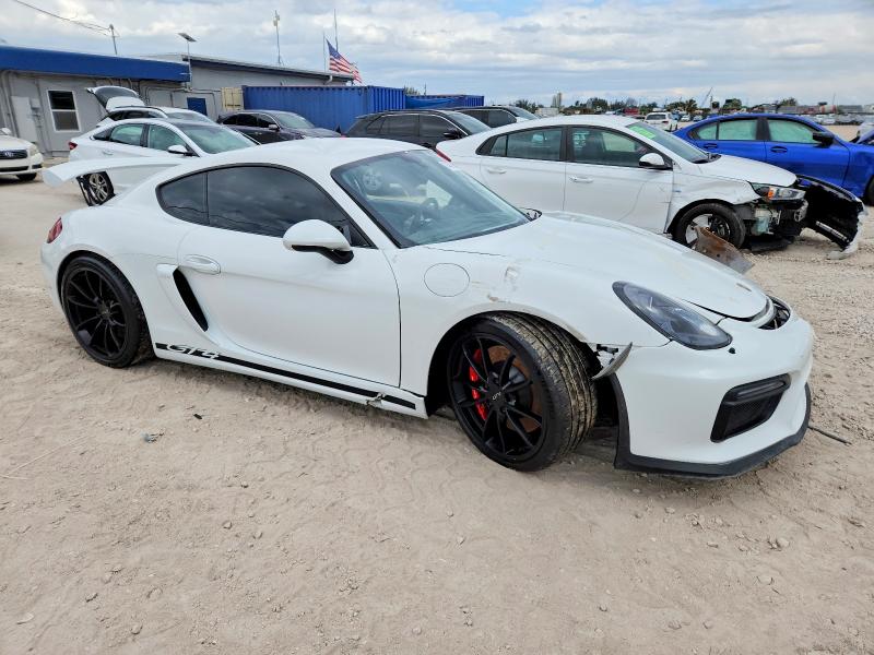 74870945 :رقم المزاد ، WP0AC2A82GK197098 vin ، 2016 Porsche Cayman Gt4 مزاد بيع