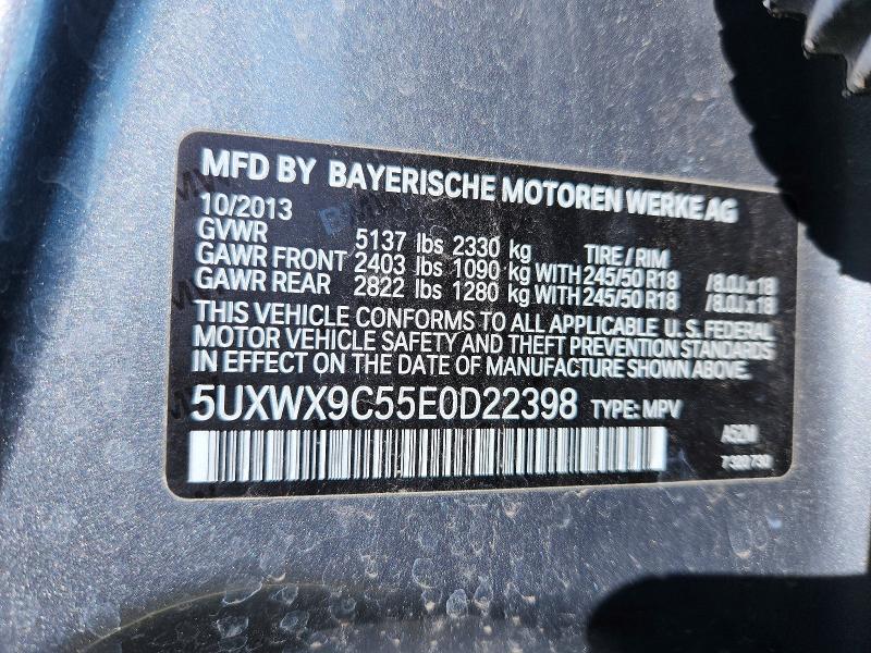 Продаж на аукціоні авто 2014 Bmw X3, vin: 5UXWX9C55E0D22398, номер лоту: 74485285