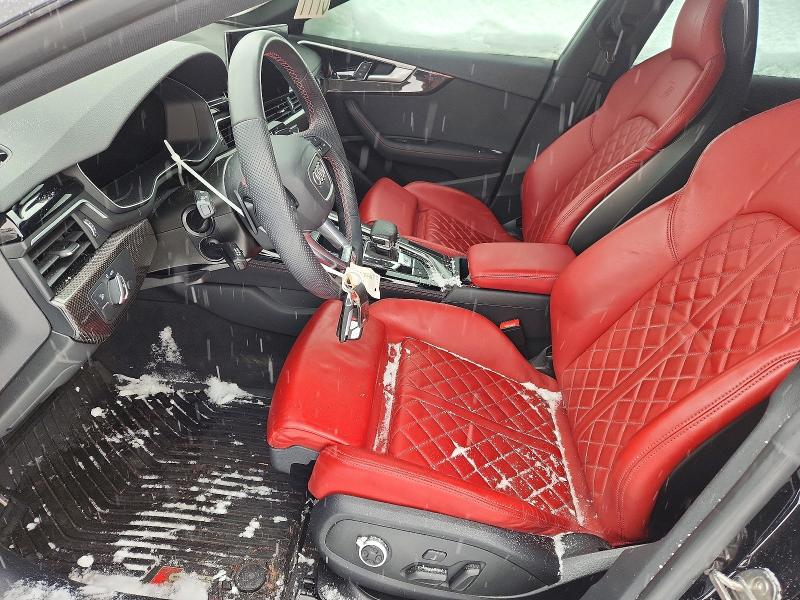 2024 Audi S5 მანქანა იყიდება აუქციონზე, vin: WAUA4CF53RA004206, აუქციონის ნომერი: 72310785