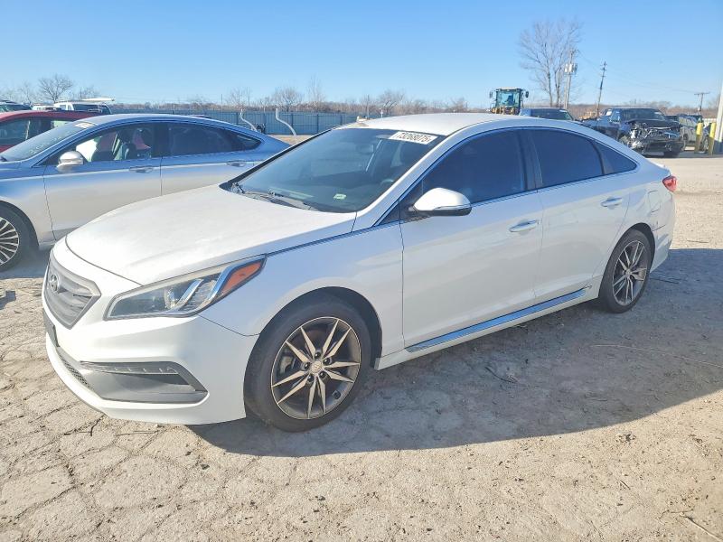 2017 Hyundai Sonata Spo მანქანა იყიდება აუქციონზე, vin: 5NPE34AB4HH524707, აუქციონის ნომერი: 73268075