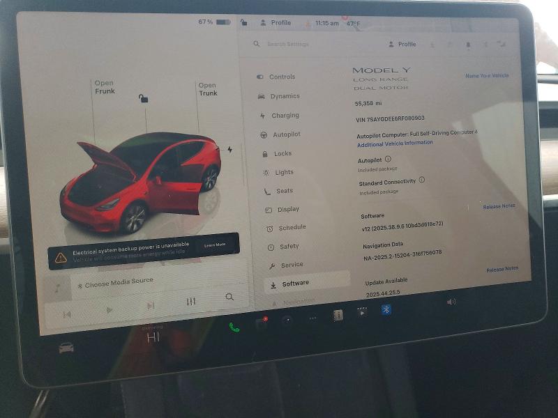 2024 Tesla Model Y მანქანა იყიდება აუქციონზე, vin: 7SAYGDEE6RF080903, აუქციონის ნომერი: 73254285