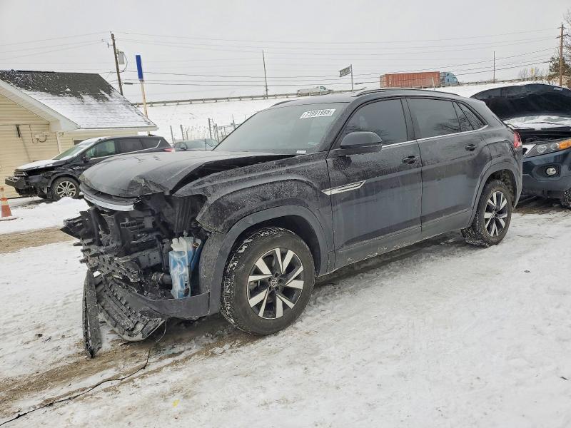 73991955 :رقم المزاد ، 1V2LC2CA9NC221797 vin ، 2022 Volkswagen Atlas Cross Sport مزاد بيع