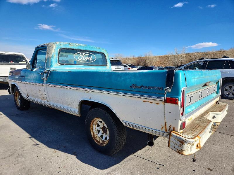 Продаж на аукціоні авто 1970 Ford F100, vin: F10YKG77597, номер лоту: 74331485