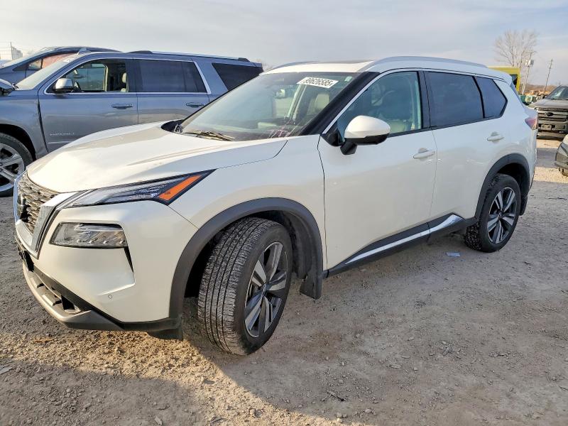 2021 Nissan Rogue მანქანა იყიდება აუქციონზე, vin: 5N1AT3CB4MC745554, აუქციონის ნომერი: 99626585