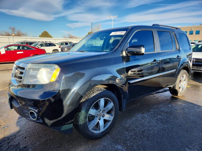 73711865 :رقم المزاد ، 5FNYF4H99DB073127 vin ، 2013 Honda Pilot Tour مزاد بيع