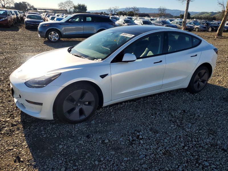 2023 Tesla Model 3 მანქანა იყიდება აუქციონზე, vin: 5YJ3E1EA6PF497475, აუქციონის ნომერი: 98987735