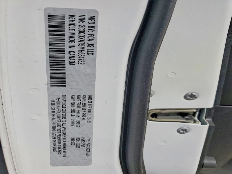 2021 Dodge Charger მანქანა იყიდება აუქციონზე, vin: 2C3CDXAT5MH684732, აუქციონის ნომერი: 73648445