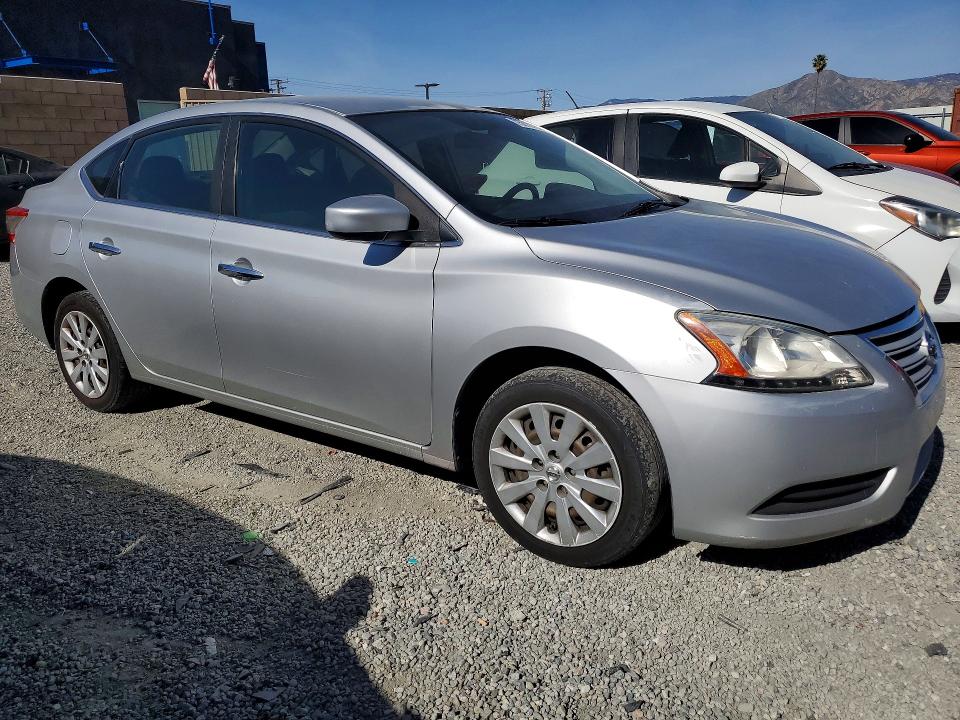 2015 Nissan Sentra S მანქანა იყიდება აუქციონზე, vin: 3N1AB7AP5FY356268, აუქციონის ნომერი: 75212755