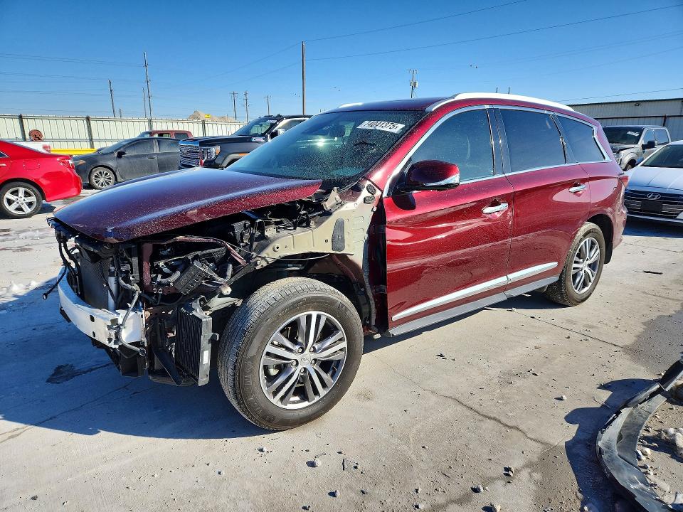 74041375 :رقم المزاد ، 5N1DL0MN3LC524790 vin ، 2020 Infiniti Qx60 مزاد بيع