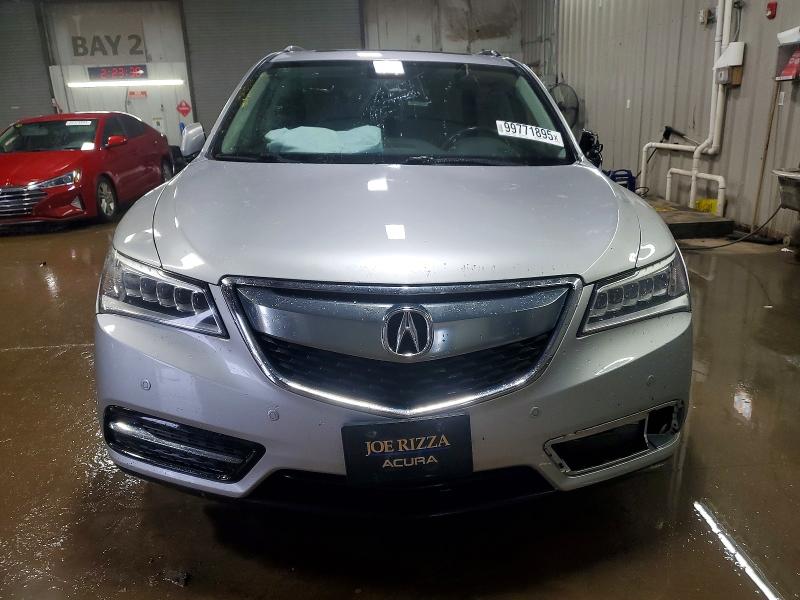 2015 Acura Mdx Advanc მანქანა იყიდება აუქციონზე, vin: 5FRYD4H81FB026432, აუქციონის ნომერი: 99771895