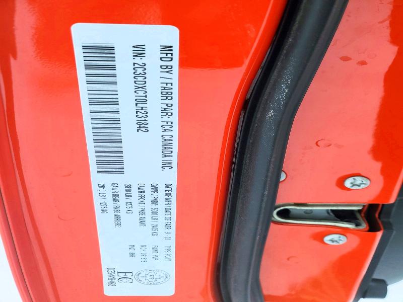 Aukcja sprzedaży 2020 Dodge Charger, vin: 2C3CDXCT0LH231842, numer aukcji: 99373515
