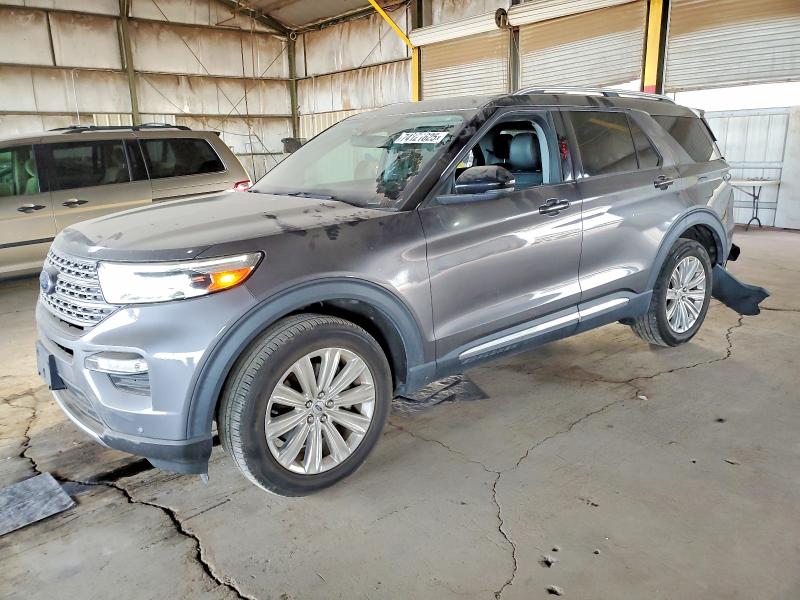 74121625 :رقم المزاد ، 1FM5K8FWXMNA11375 vin ، 2021 Ford Explorer مزاد بيع