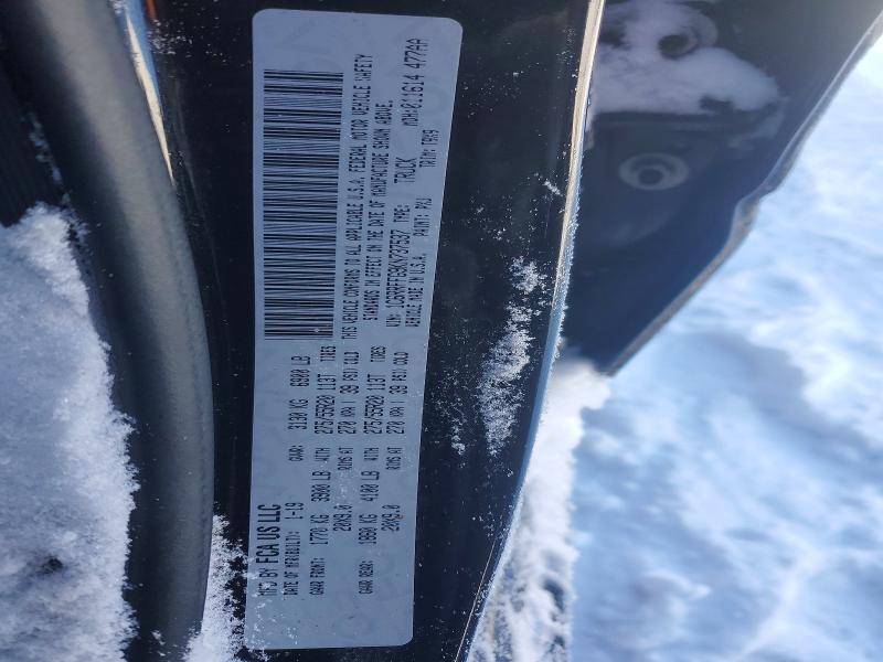 74583135 :رقم المزاد ، 1C6RRFFG9KN737537 vin ، 2019 Ram 1500 Big H مزاد بيع
