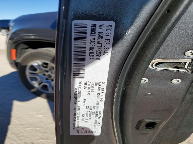 Продажа на аукционе авто 2022 Jeep Wagoneer, vin: 1C4SJVAT0NS206118, номер лота: 74111195