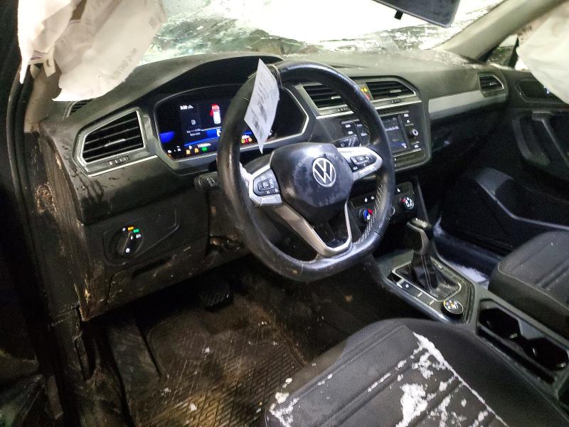 98181855 :رقم المزاد ، 3VV0B7AX1NM114934 vin ، 2022 Volkswagen Tiguan مزاد بيع