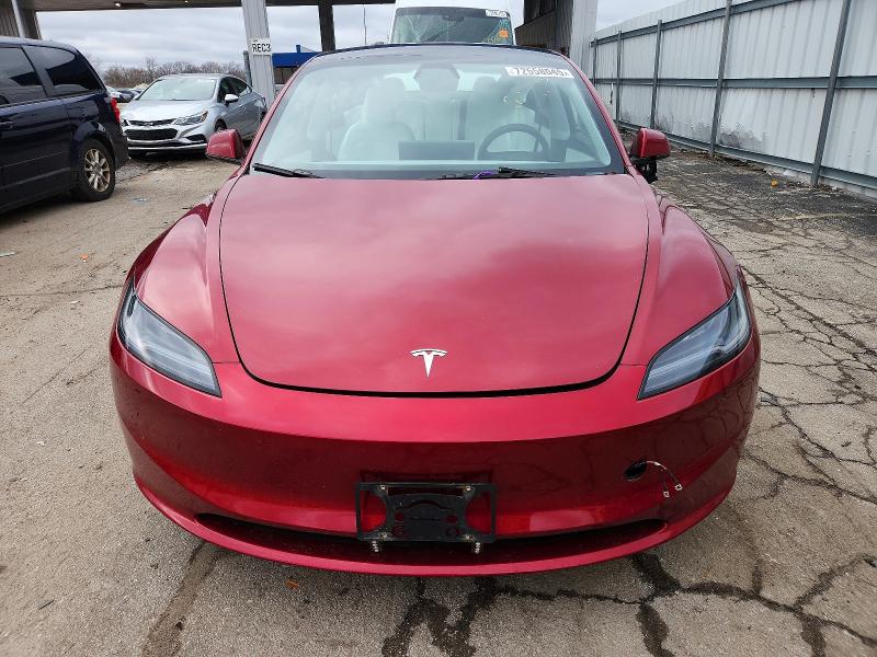 Aukcja sprzedaży 2024 Tesla Model 3, vin: 5YJ3E1EA5RF815878, numer aukcji: 72558045