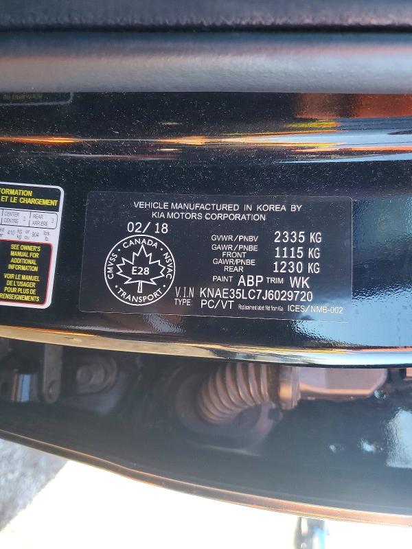 Продаж на аукціоні авто 2018 Kia Stinger, vin: KNAE35LC7J6029720, номер лоту: 97206885