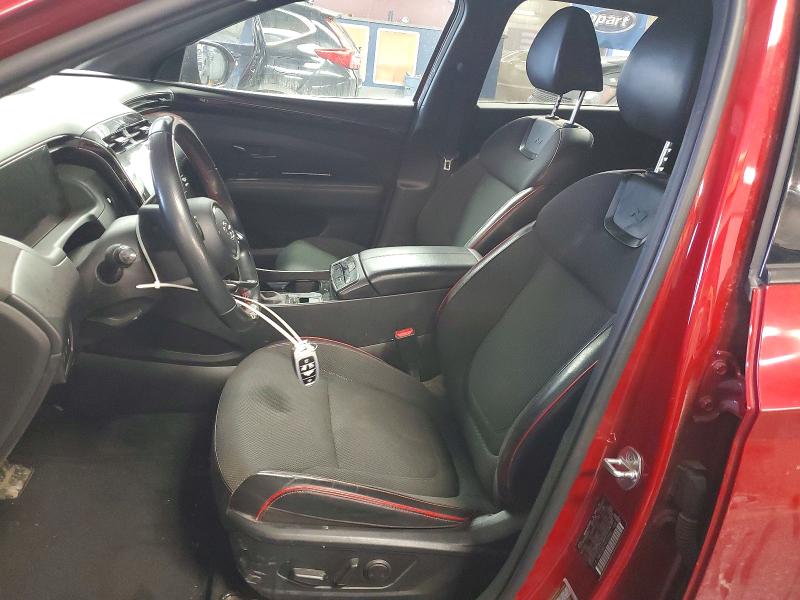 74046795 :رقم المزاد ، KM8JF3AE1NU152993 vin ، 2022 Hyundai Tucson مزاد بيع