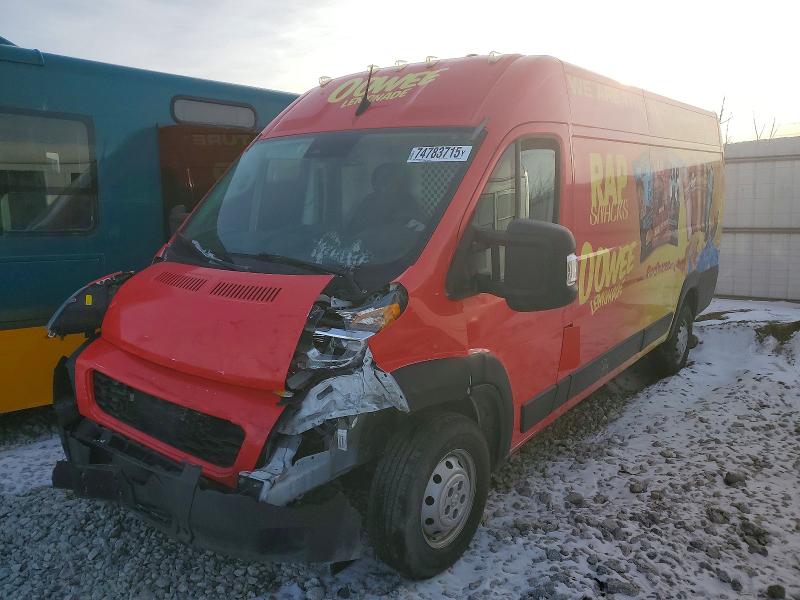 74783715 :رقم المزاد ، 3C6MRVJG5NE101508 vin ، 2022 Ram Promaster 3500 مزاد بيع