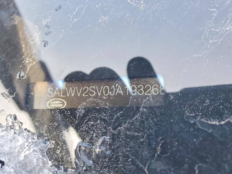 2018 Land Rover Range Rover Sport მანქანა იყიდება აუქციონზე, vin: SALWV2SV0JA193268, აუქციონის ნომერი: 75034345