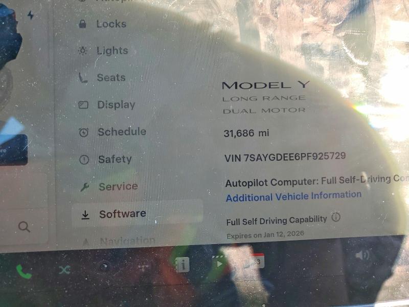 Продажа на аукционе авто 2023 Tesla Model Y, vin: 7SAYGDEE6PF925729, номер лота: 72788985