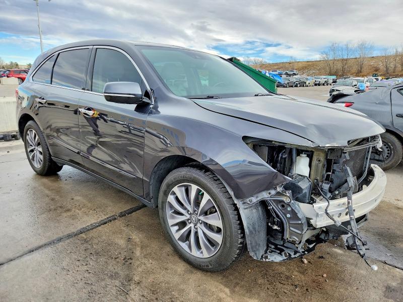 2016 Acura Mdx Techno მანქანა იყიდება აუქციონზე, vin: 5FRYD4H42GB017317, აუქციონის ნომერი: 73008905