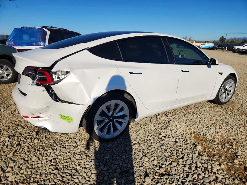 72383475 :رقم المزاد ، 5YJ3E1EA3MF077183 vin ، 2021 Tesla Model 3 مزاد بيع
