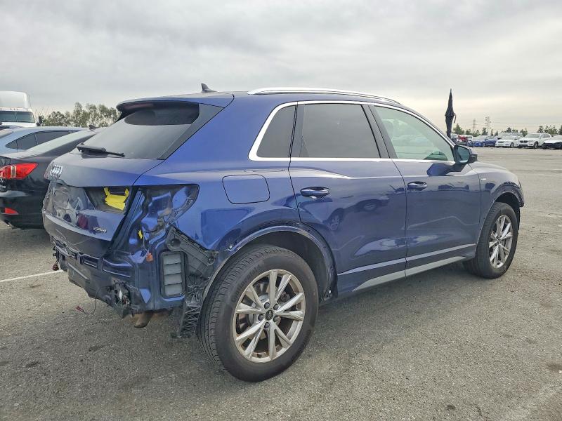 2022 Audi Q3 მანქანა იყიდება აუქციონზე, vin: WA1EECF36N1111299, აუქციონის ნომერი: 74283035