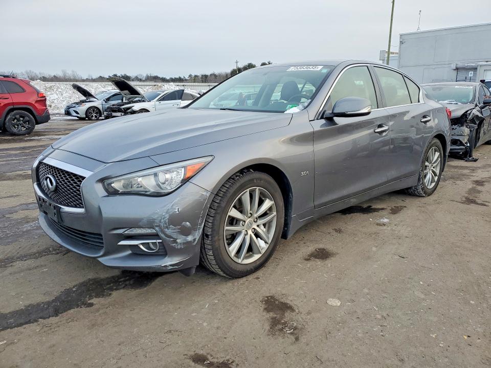 2016 Infiniti Q50 მანქანა იყიდება აუქციონზე, vin: JN1EV7AR4GM342960, აუქციონის ნომერი: 75383635