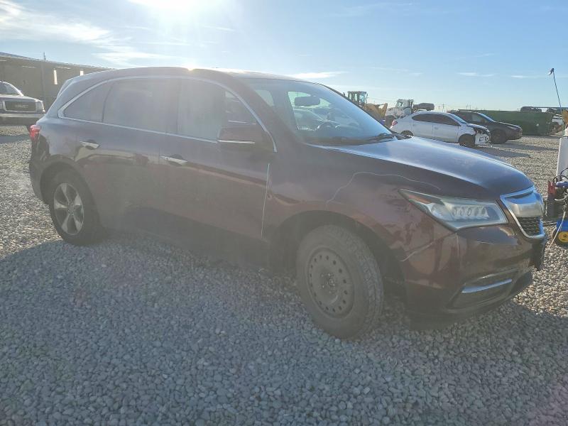 2015 Acura Mdx მანქანა იყიდება აუქციონზე, vin: 5FRYD4H24FB027909, აუქციონის ნომერი: 99745435