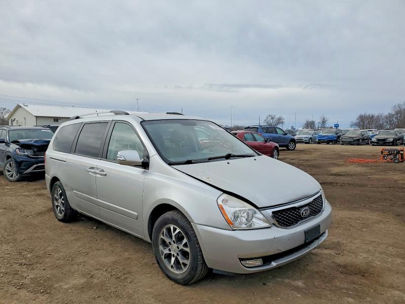 2014 Kia Sedona მანქანა იყიდება აუქციონზე, vin: KNDMG4C77E6590747, აუქციონის ნომერი: 72972865