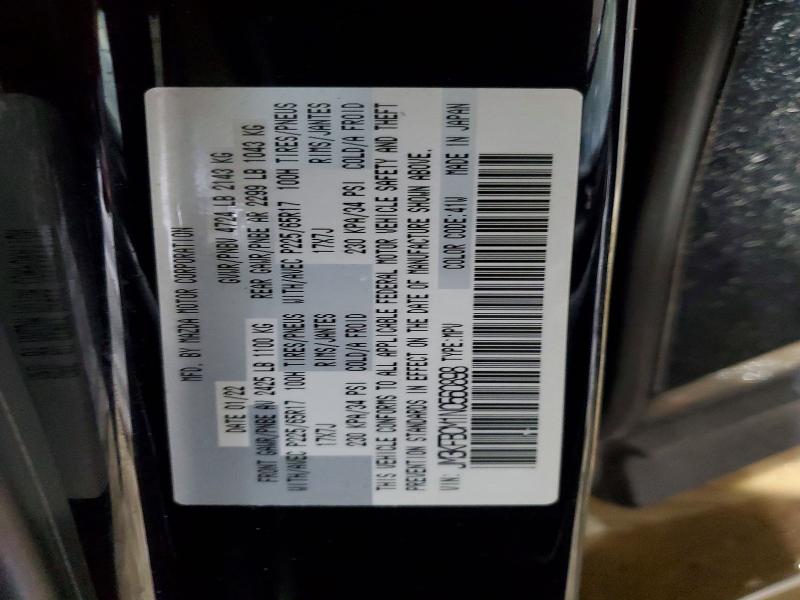 75056165 :رقم المزاد ، JM3KFBCM1N0560898 vin ، 2022 Mazda Cx-5 مزاد بيع