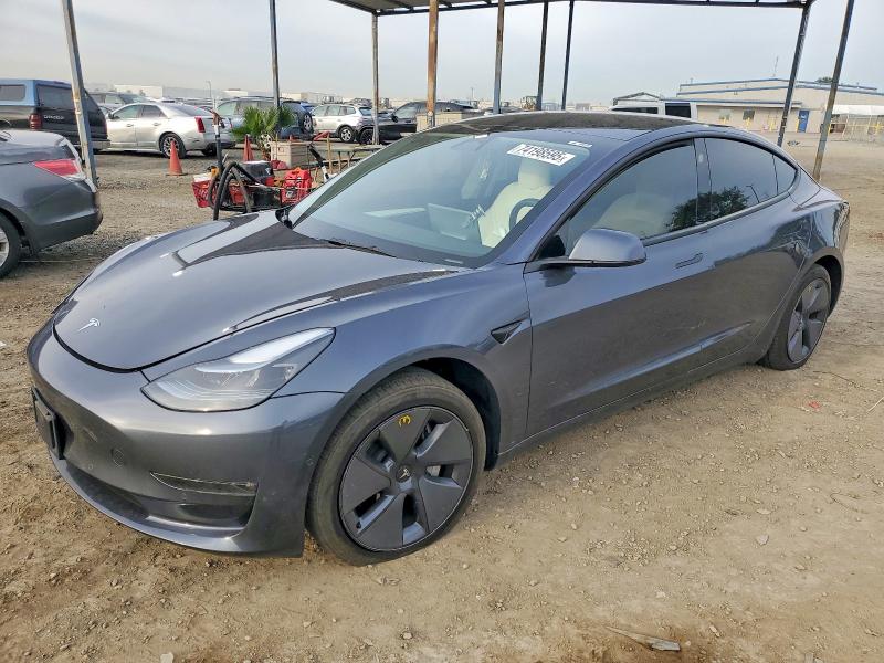 Продажа на аукционе авто 2022 Tesla Model 3, vin: 5YJ3E1EB0NF229298, номер лота: 74198595