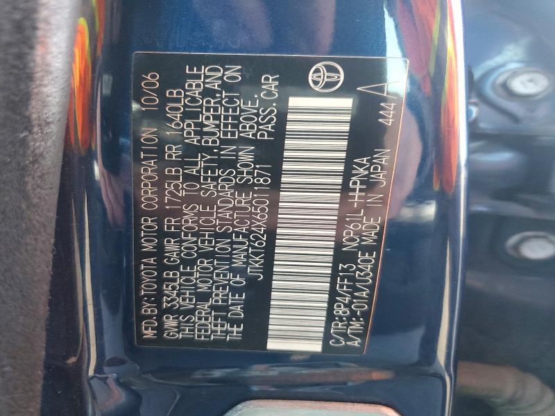 Продаж на аукціоні авто 2006 Toyota Scion Xa, vin: JTKKT624X65011871, номер лоту: 74251445