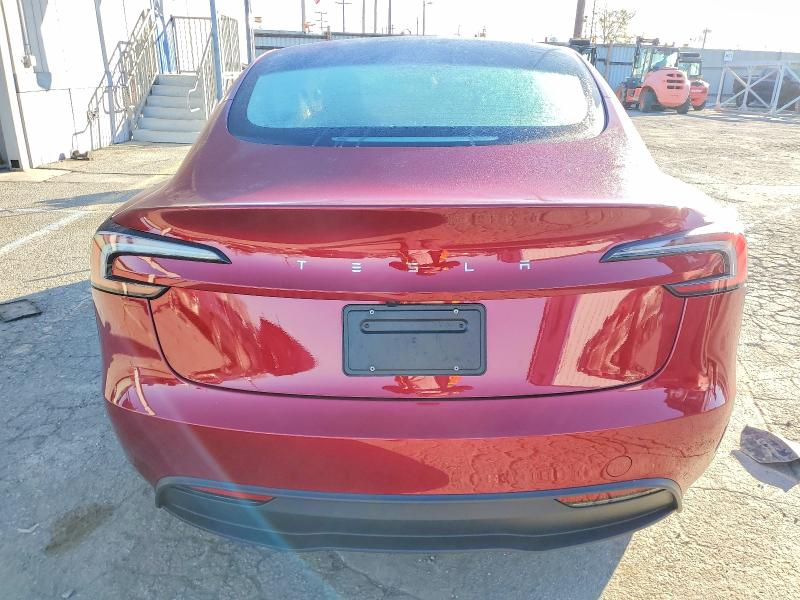 Продажа на аукционе авто 2025 Tesla Model 3, vin: 5YJ3E1EA4SF045212, номер лота: 72353245