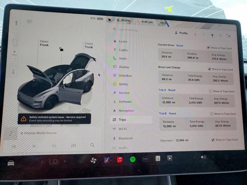 2026 Tesla Model Y მანქანა იყიდება აუქციონზე, vin: 7SAYGDEE7TA405305, აუქციონის ნომერი: 99107915