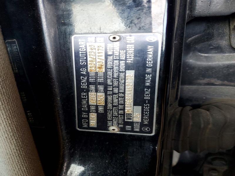 Aukcja sprzedaży 1989 Mercedes-benz 420, vin: WDBCA35E8KA462172, numer aukcji: 74164485