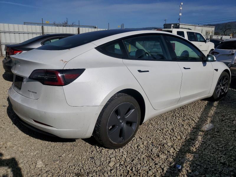 Aukcja sprzedaży 2022 Tesla Model 3, vin: 5YJ3E1EB3NF151843, numer aukcji: 75300325