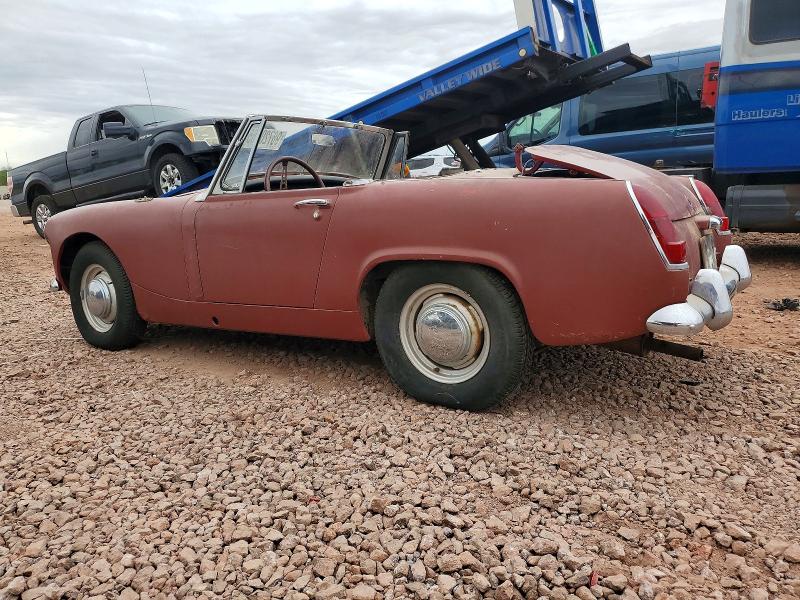 1964 Austin Sprite მანქანა იყიდება აუქციონზე, vin: HAN8L41205, აუქციონის ნომერი: 98720265