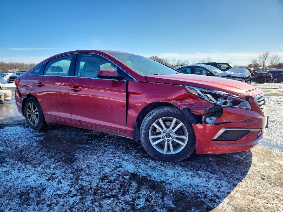 Auction sale of the 2017 Hyundai Sonata, vin: 5NPE24AFXHH464597, lot number: 75633215